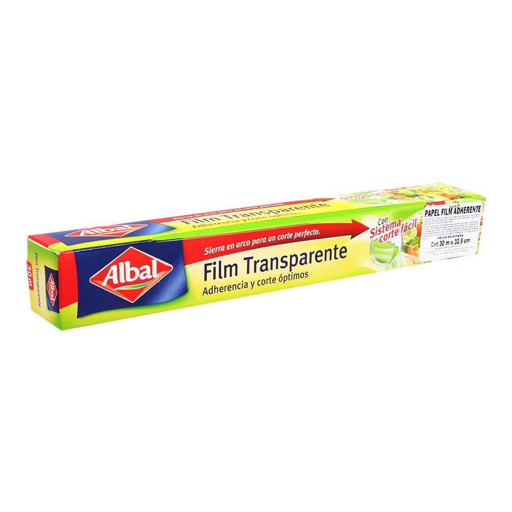 FILM ALBAL TRANSPARENTE 30 METROS