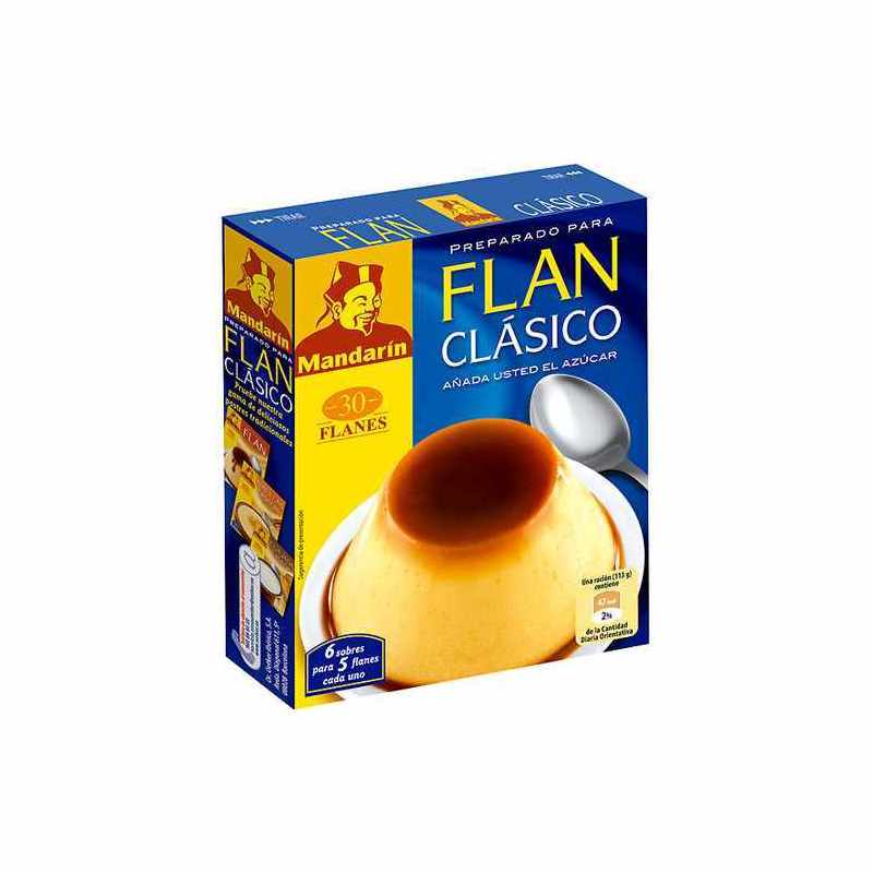 FLAN CHINO PAQUETE 6 SOBRES
