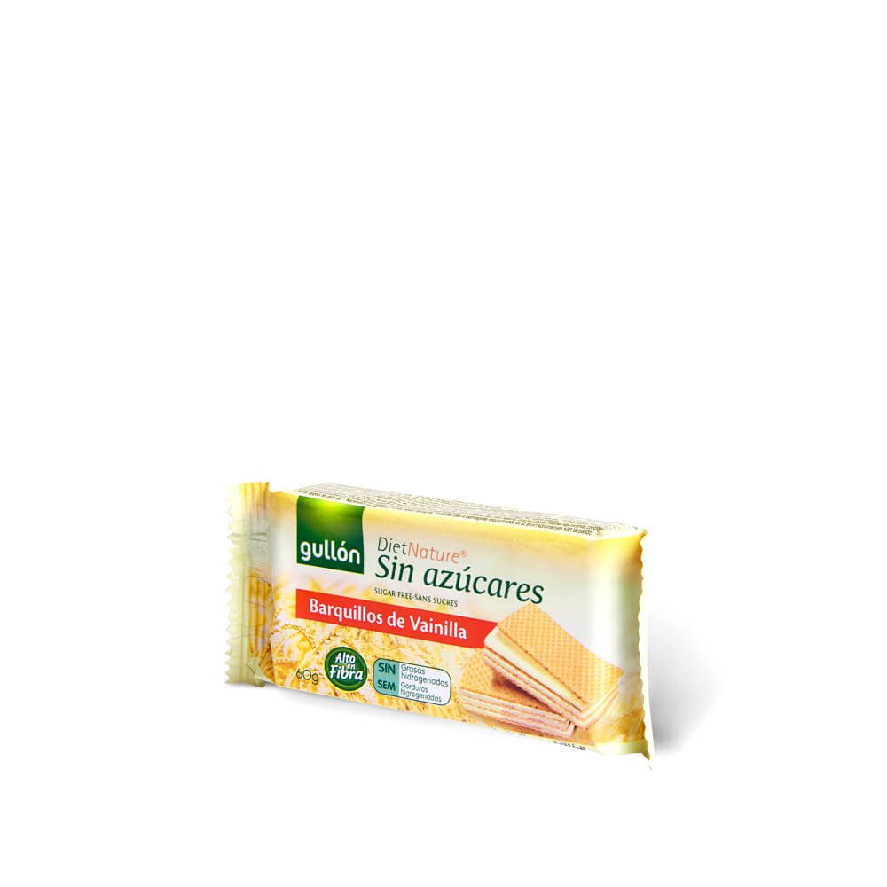 GALLETAS GULLON BARQUILLO SIN AZUCAR DIET NATURE 60GR