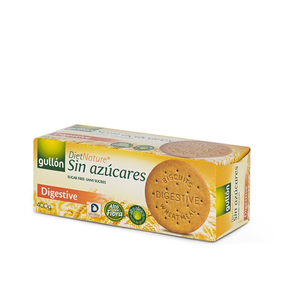 GALLETAS GULLON DIGESTIVE SIN AZUCAR DIET NATURE 400GR