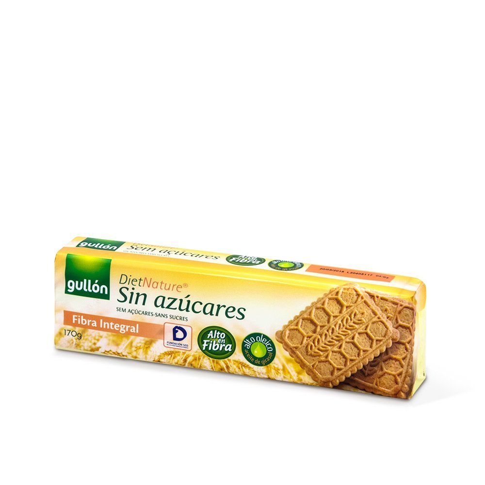 GALLETAS GULLON FIBRA SIN AZUCAR DIET NATURE 170GR