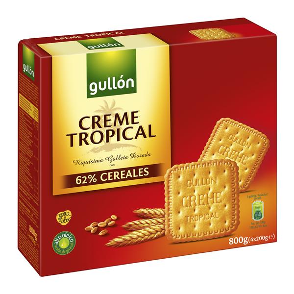GALLETAS GULLON TROPICAL 800GR