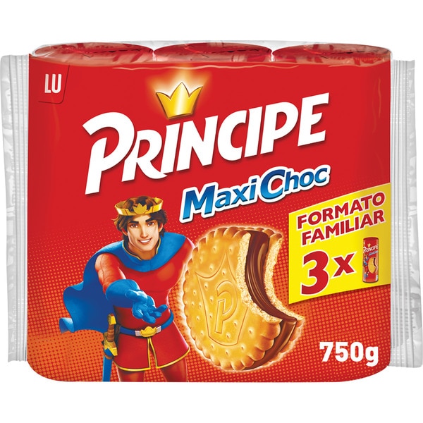 GALLETAS PRINCIPE DOUBLE CHOCOLATE PK-3 250GR