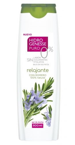 GEL HIDROGENESSE RELAJANTE CON ROMERO 800ML
