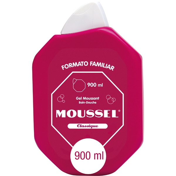 GEL MOUSSEL CLASICO ROSA 650ML