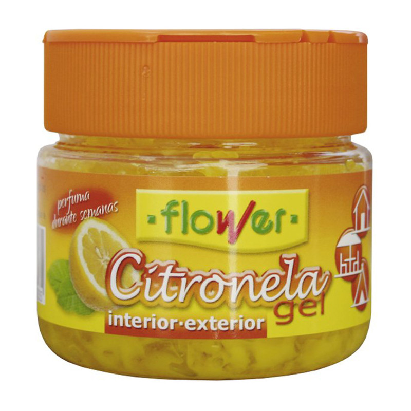 GEL REPELENTE ANTIMOSQUITOS FLOWER CITRONELA 125GR