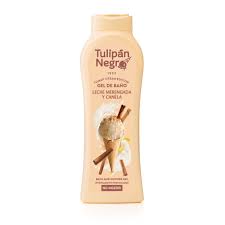 GEL TULIPAN NEGRO LECHE MERENGADA CANELA 650 ML