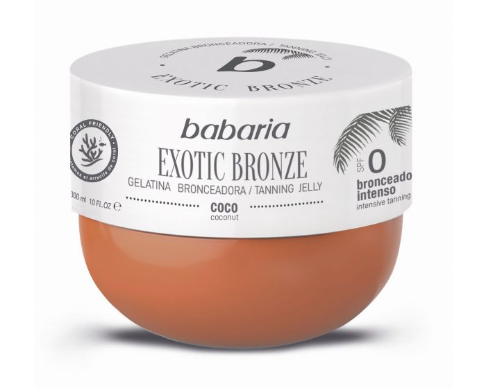 GELATINA BRONCEADORA BABARIA COCO F-0 300ML