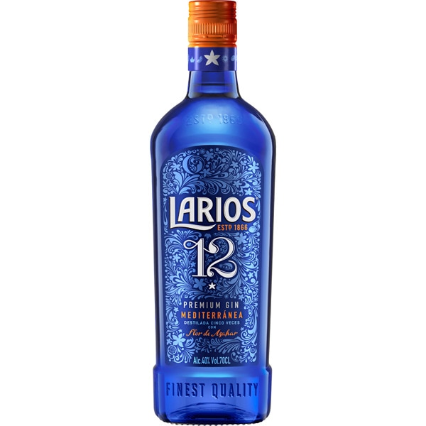 GINEBRA LARIOS 12 FLOR DE AZAHAR 700ML
