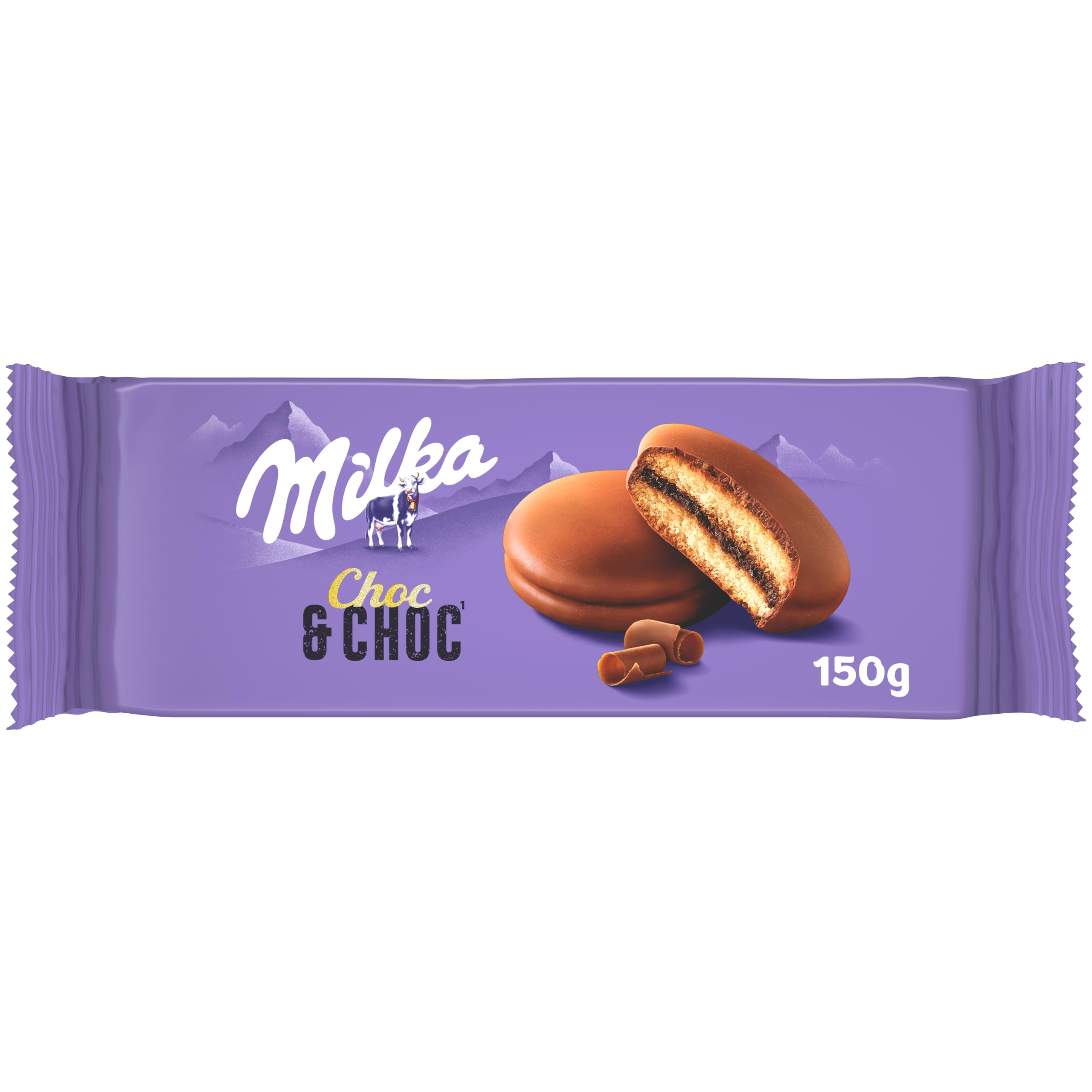 GLLTAS. MILKA CHOC&CHOC 150 GRS