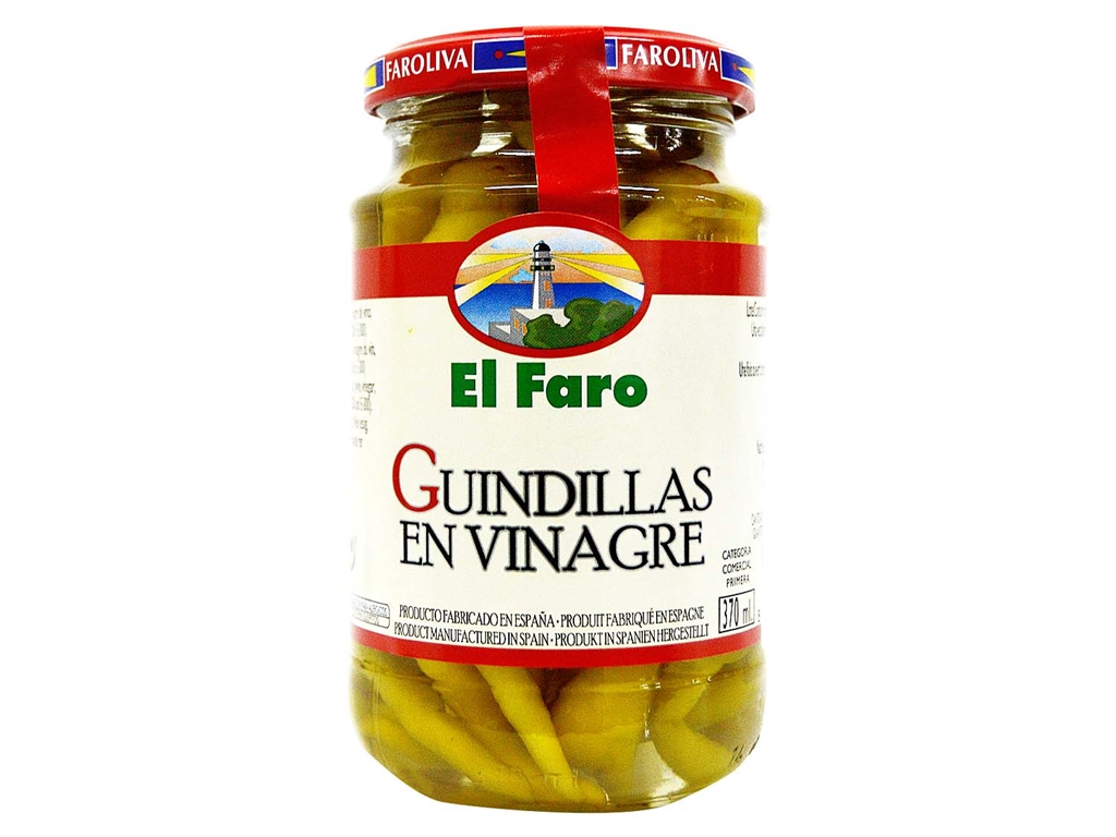 GUINDILLAS EN VINAGRE EL FARO 130GR
