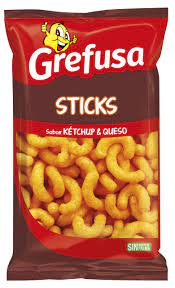 GUSANITO KETCHUP STICKS GREFUSA 120GR