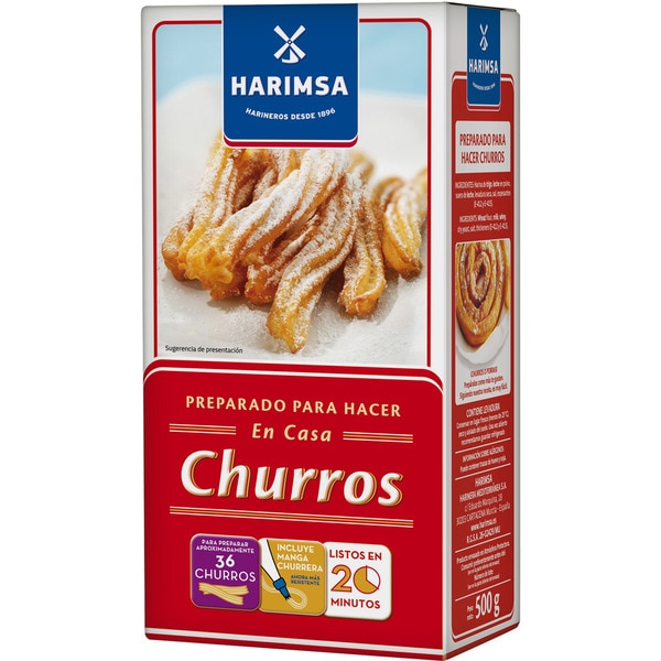 HARINA CHURROS HARIMSA 500 GRS