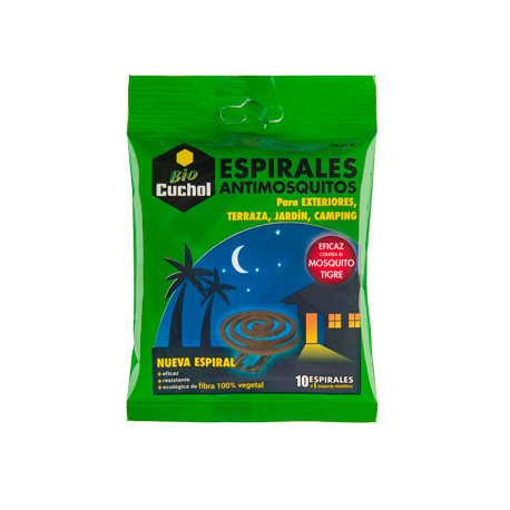 INSECTICIDA CUCHOL MOSQUITOS 10 ESPIRALES