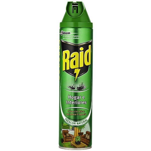 INSECTICIDA RAID HOGAR Y PLANTAS 600 ML