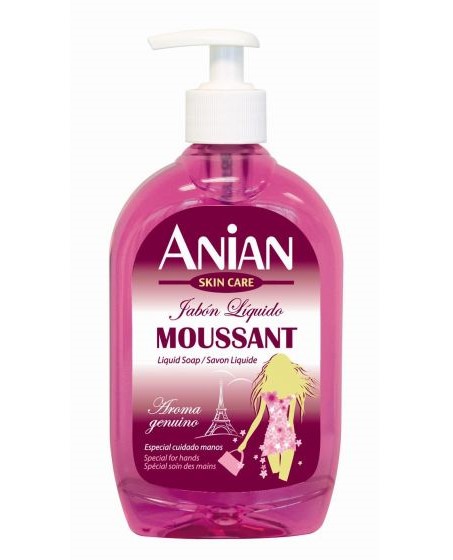 JABON DE MANOS DOSIFICADOR ANIAN MOUSSANT 500ML