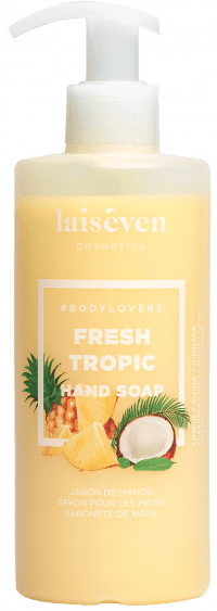 JABON DE MANOS DOSIFICADOR LAISEVEN TROPICAL 400ML