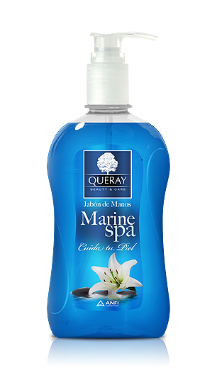 JABON DE MANOS DOSIFICADOR QUERAY  MARINE SPA 500ML