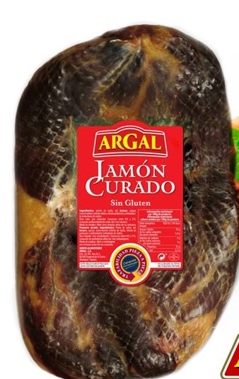 JAMON CURADO ARGAL 250GR APROX