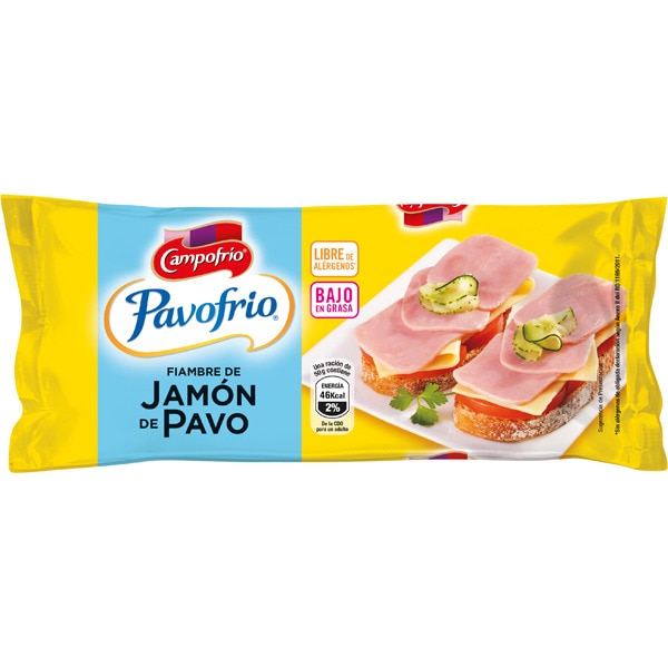 JAMON DE PAVO CAMPOFRIO 380GRS