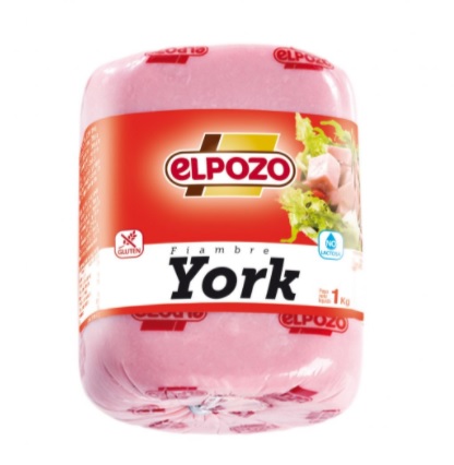 JAMON YORK PIEZA EL POZO 1KG