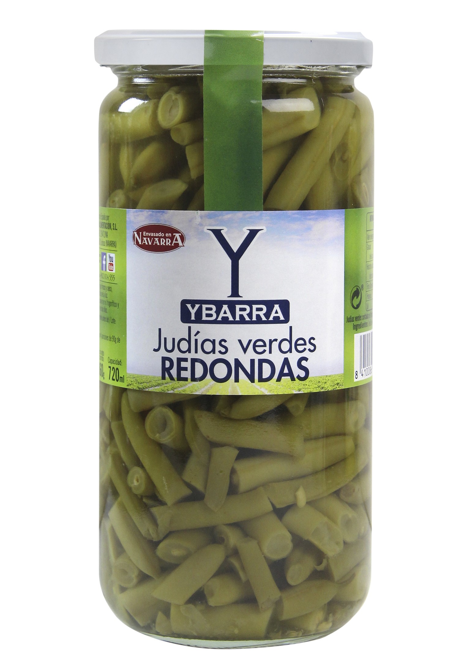 JUDIAS VERDES REDONDAS EL COTO 660ML