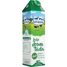 LECHE ASTURIANA BRIK 1 LT. DESNATADA