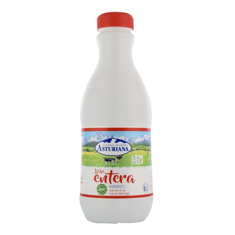 LECHE ASTURIANA BTLLA. 1`5 ENTERA