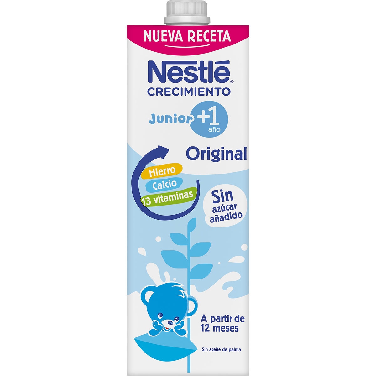 LECHE NESTLE CRECIMIENTO JUNIOR +1 ORIGINAL 1LT