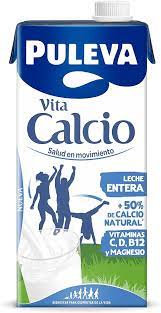 LECHE PULEVA CALCIO ENTERA BRIK 1 LT.