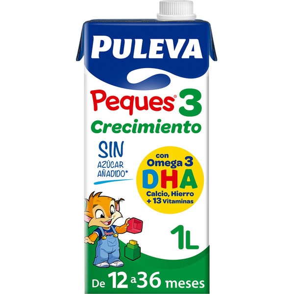 LECHE PULEVA PEQUES-3 CRECIMIENTO 1LT