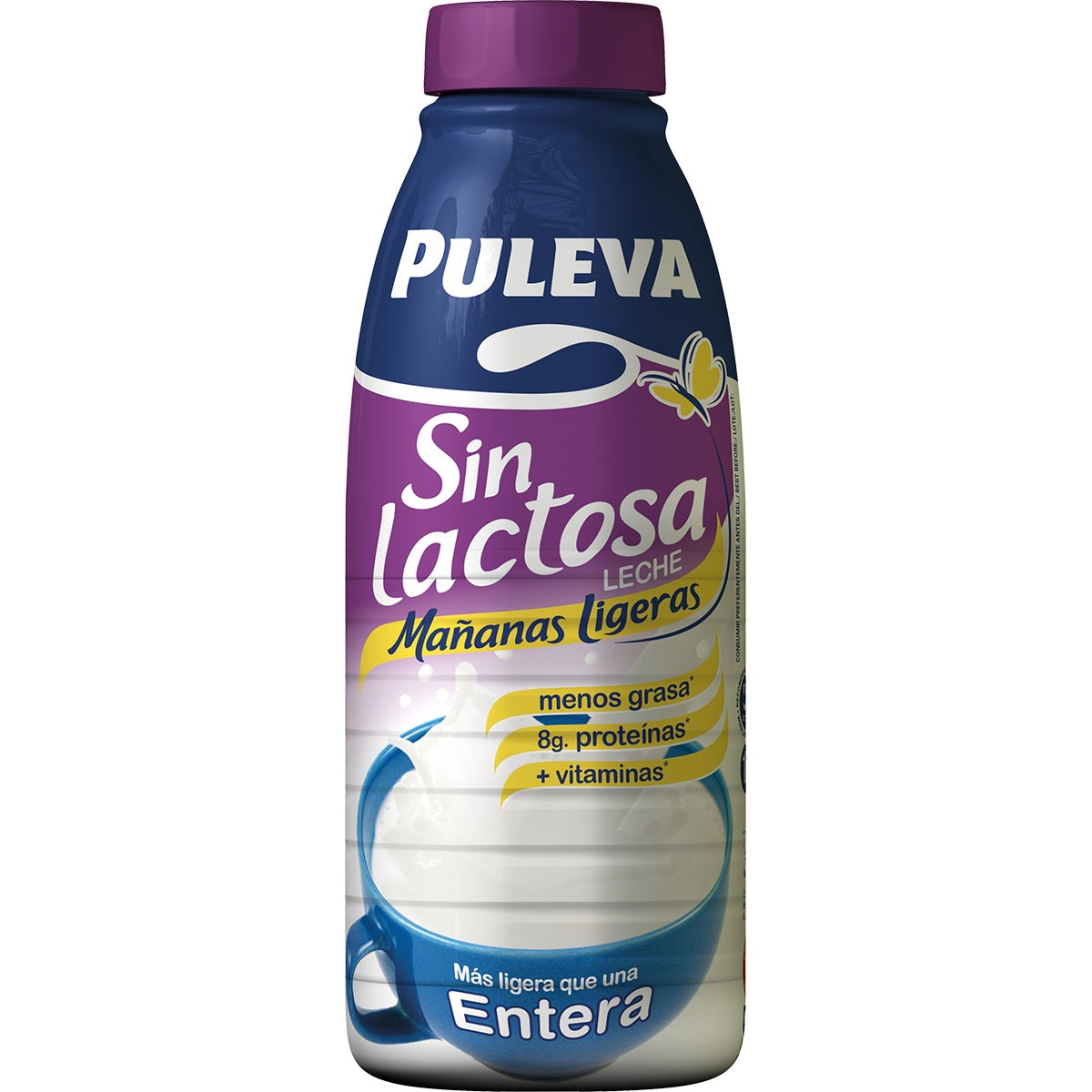 LECHE PULEVA SIN LACTOSA ENTERA BTLLA 1