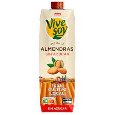 LECHE VIVESOY ALMENDRA SIN AZUCAR 1LT