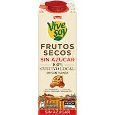 LECHE VIVESOY FRUTOS SECOS SIN AZUCAR BR