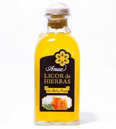 LICOR DE ORUJO DE HIERBAS Y MIEL ANAE 700ML