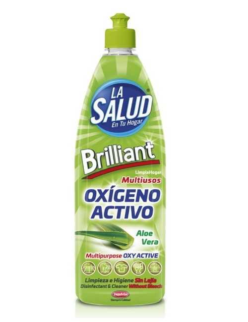 LIMPIADOR MULTIUSOS LA SALUD OXIGENO ACTIVO+ALOE VERA 1 LT