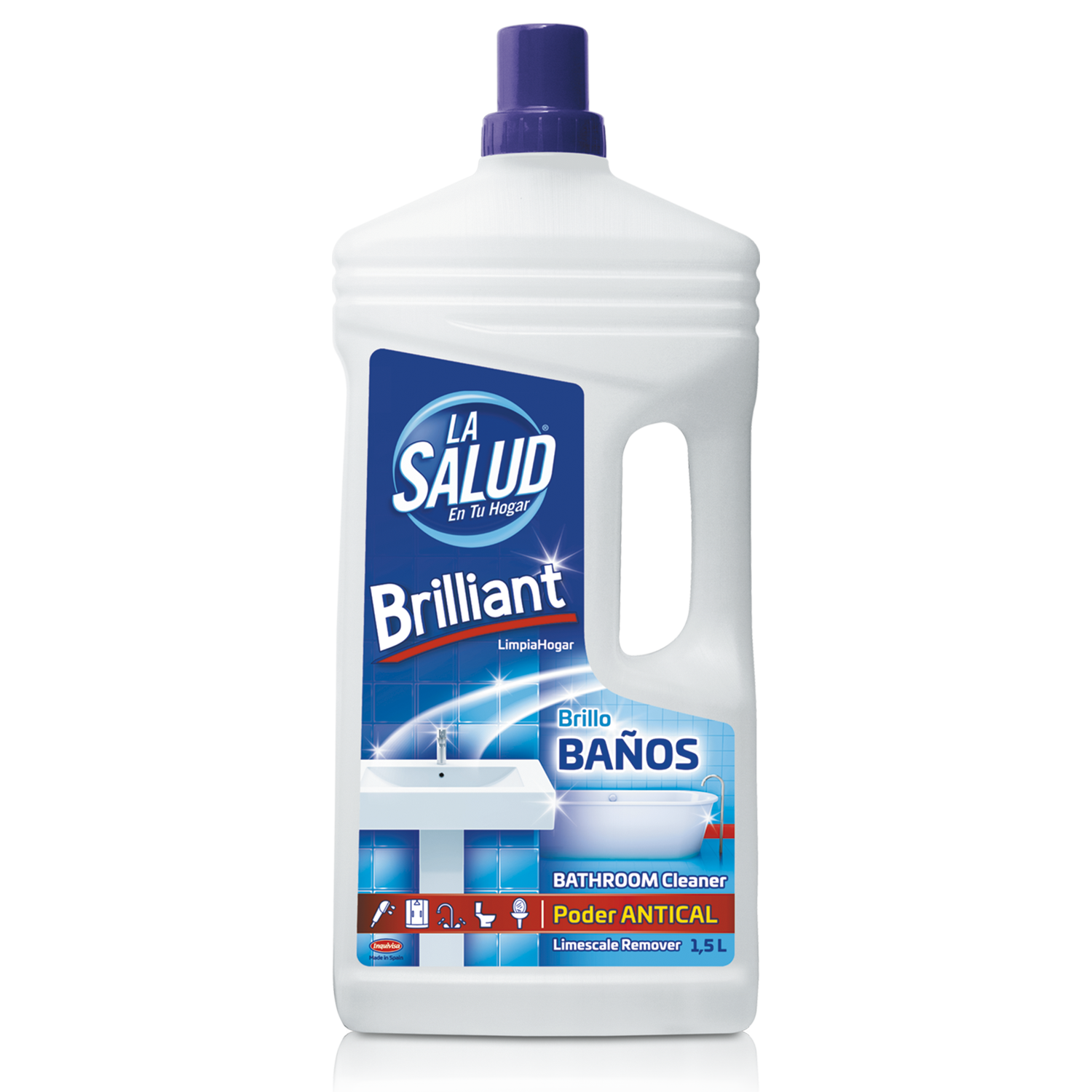 LIMPIAHOGAR LA SALUD BAÑO 1.5 LT