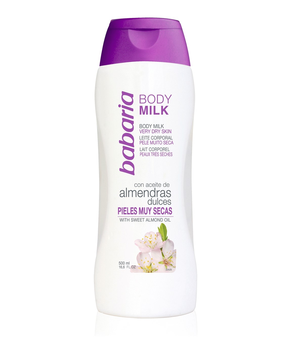 LOCION CORPORAL BABARIA CON ACEITE DE ALMENDRAS DULCES 400ML