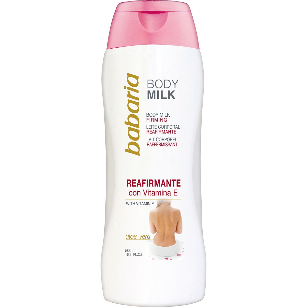 LOCION CORPORAL BABARIA REAFITMANTE CON VITAMINA E 400ML