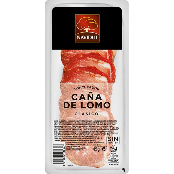 LOMO DE CAÑA NAVIDUL 40GRS