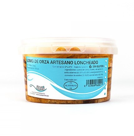 LOMO DE ORZA ARTESANO LONCHEADO 300GRS