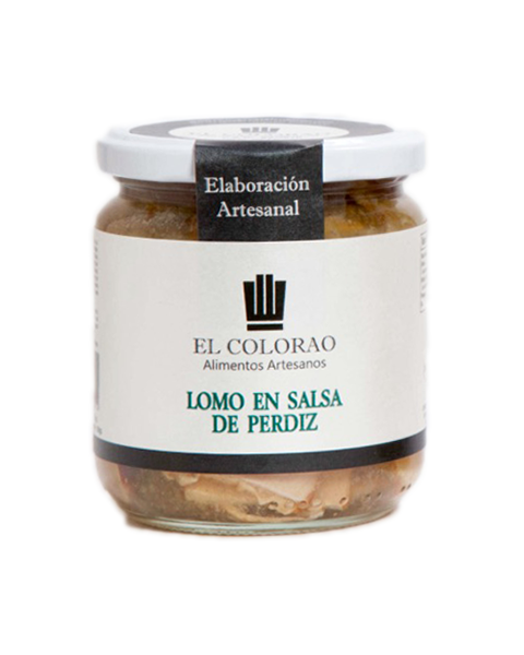 LOMO EN SALSA DE PERDIZ EL COLORAO 390GR