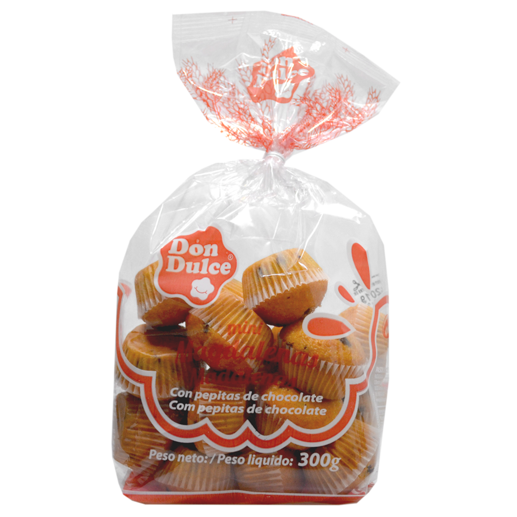 MAGDALENA DON DULCE MINI PEPITAS DE CHOCOLATE 300 GRS