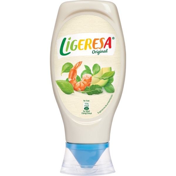 MAHONESA LIGERESA BOCABAJO 430ML
