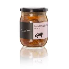MANITAS DE CERDO EN SALSA 580 GR LA ALACENA