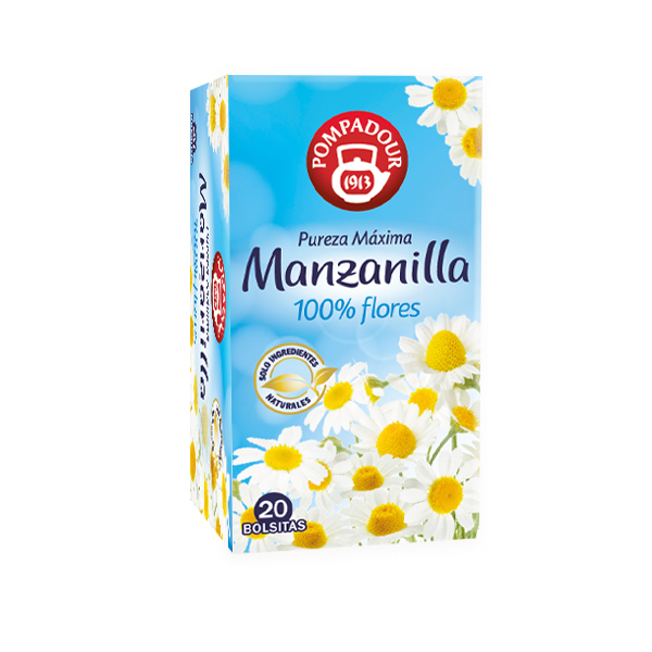 MANZANILLA POMPADUR 25 BOLSITAS