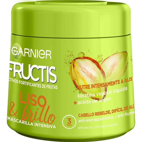 MASCARILLA CAPILAR FRUCTIS LISO Y BRILLO 300ML