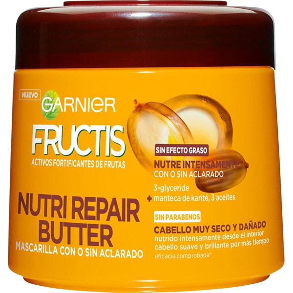 MASCARILLA CAPILAR FRUCTIS NUTRI-REPAIR BUTTER 300ML
