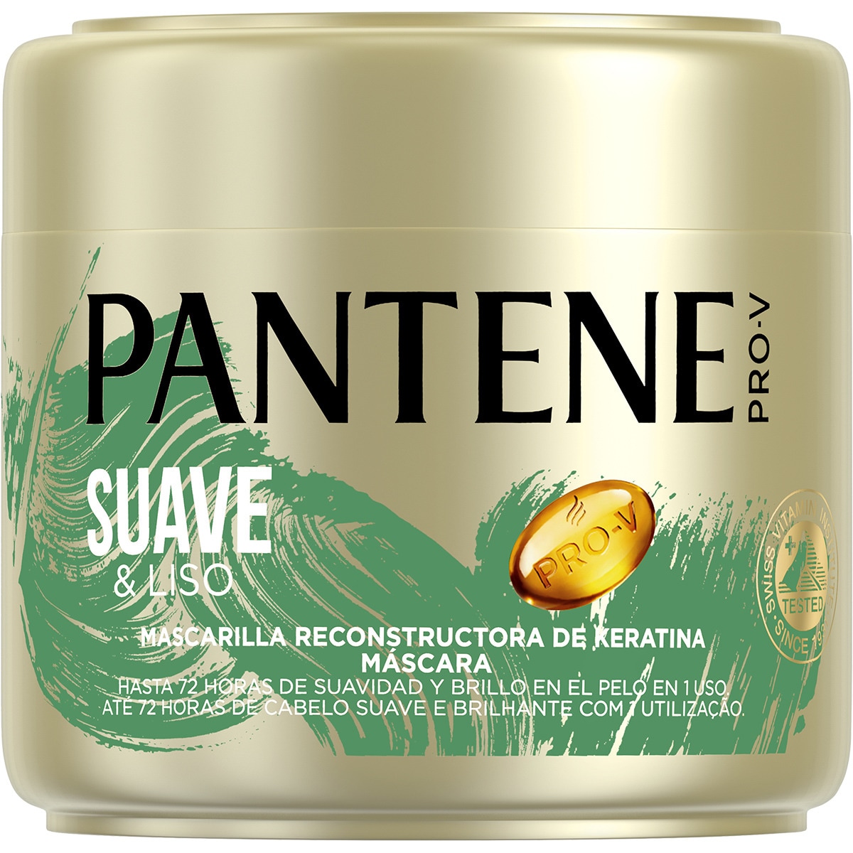 MASCARILLA CAPILAR PANTENE SUAVE Y LISO 300ML