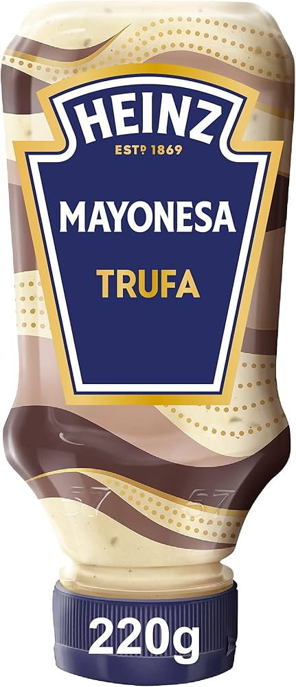 MAYONESA HEINZ TRUFA BOCABAJO 220 ML